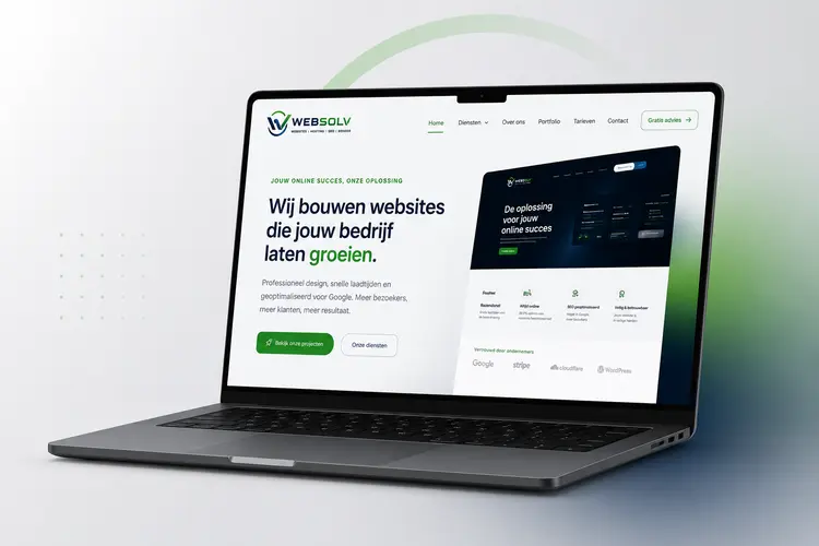 Websolv website voorbeeld